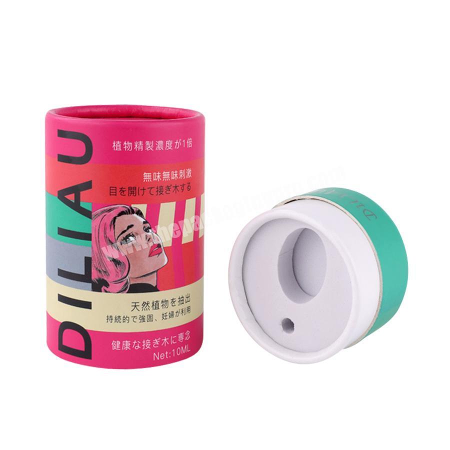 guangdong 100ml colorful  luxury large cylinder packaging box tube