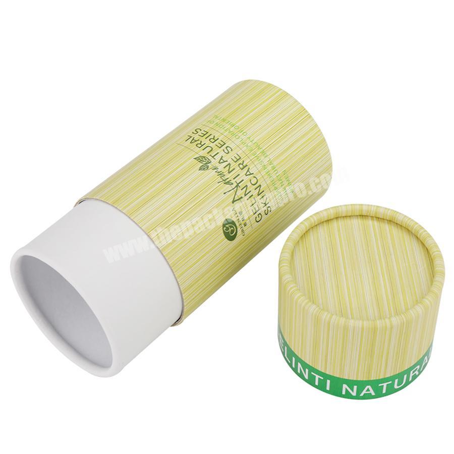 perfume round bottle packaging box for essential oil paper tubes custom branded luxury packaging cylinder