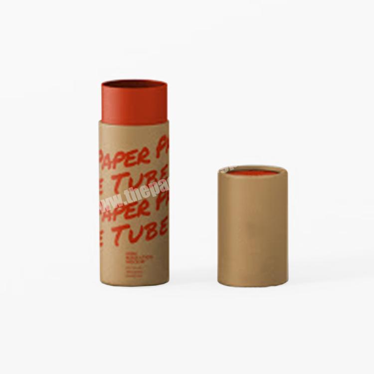small mini cardboard tube boxes supplier for small short bottles,  label branding small tube supplier