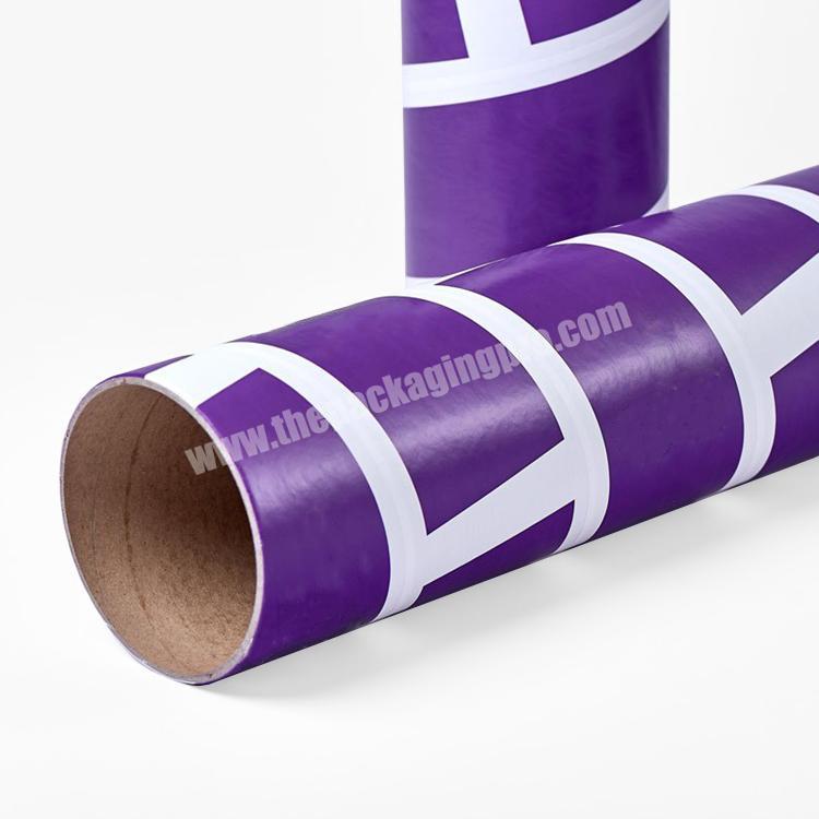 wholesale china colored robust cardboard printed postal tube packagingsupplier