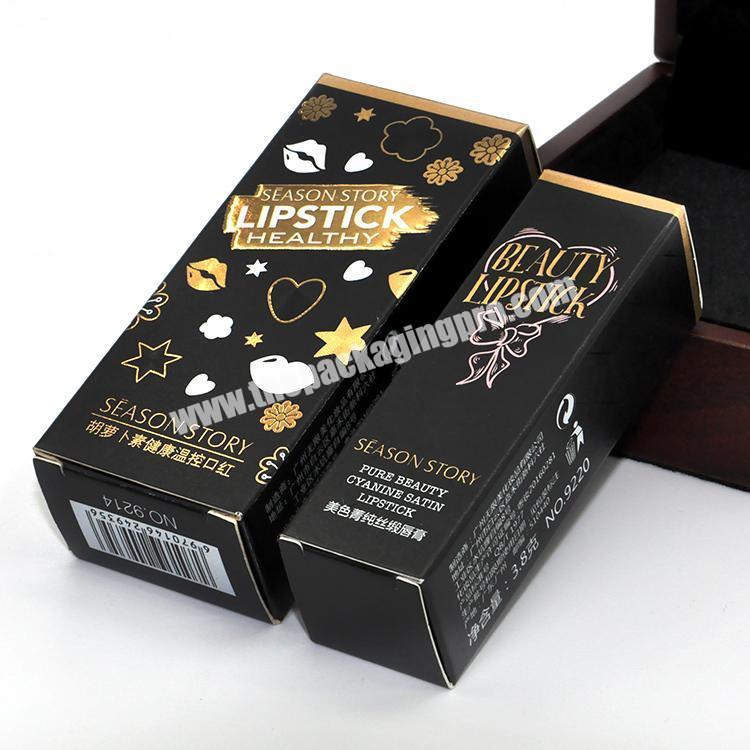 wholesale high quality custom printing lipstick set box exquisite lip gloss packaging box