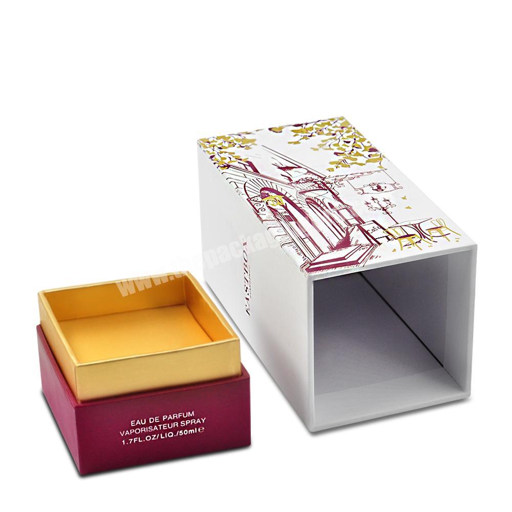 wholesale luxury customizable craft printing Logo perfume box packaging cardboard gift box