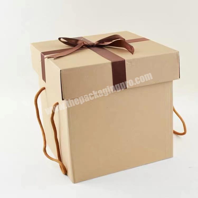 Popular Square Kraft Paper Box Candy Box For Gift Packaging