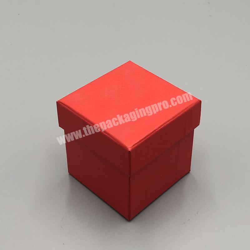 2020 high quality red jewelry box gift paper box