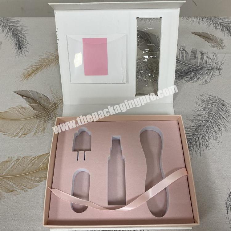 Custom Creative Cardboard Paper Skincare Box Packing With Magnets