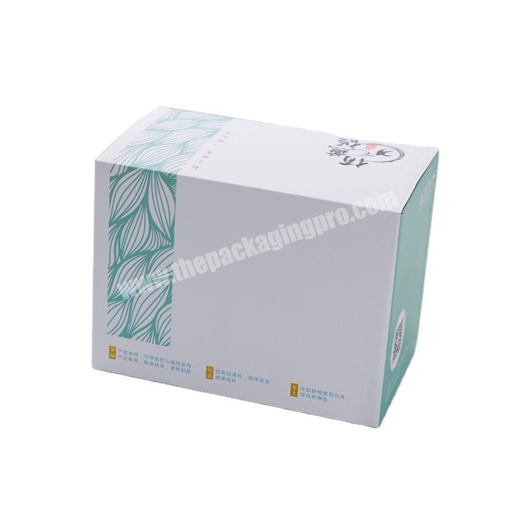 Customized Recyclable white Paper box soap packaging boxes with window