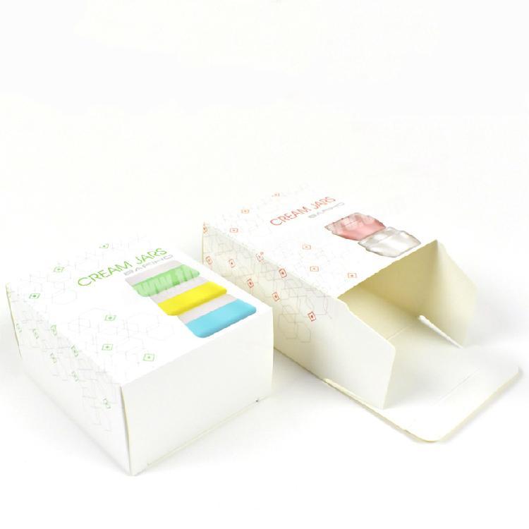Factory custom cheap white paper box, cheap simple carton, calfskin carton and small white box