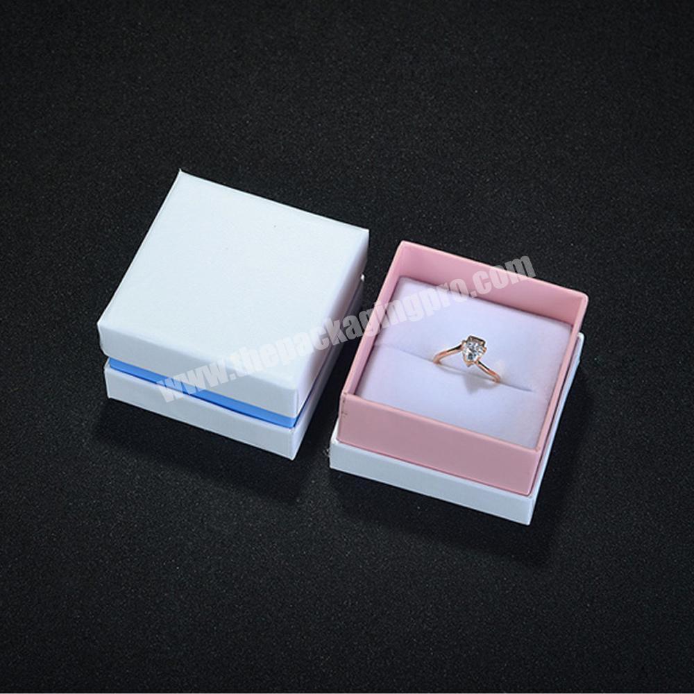 Heaven and earth cover jewelry packaging box jewelry packaging ring box customized