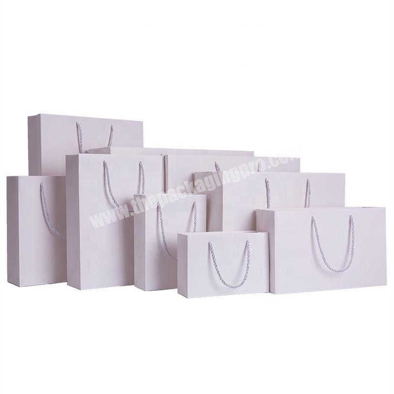 High-grade paper bag clothing bag custom logo clothing store shopping bag  thickened custom handbag