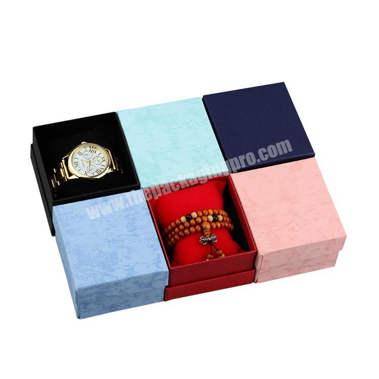 Promotion hardcover packaging custom paper luxury watch box