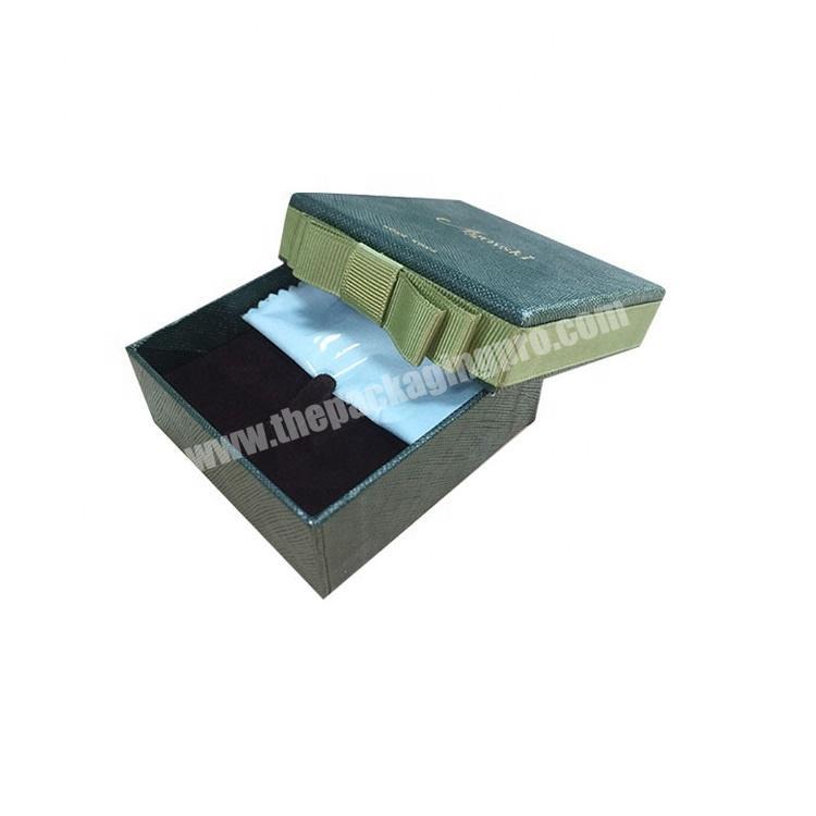 Quality Leatherette Paper Jewelry Gift Box