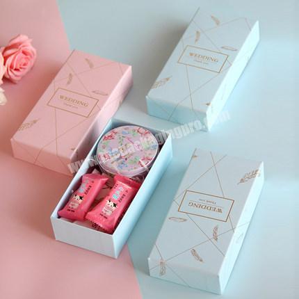 Wintop Rectangular perfume gift box custom logo packaging paper box