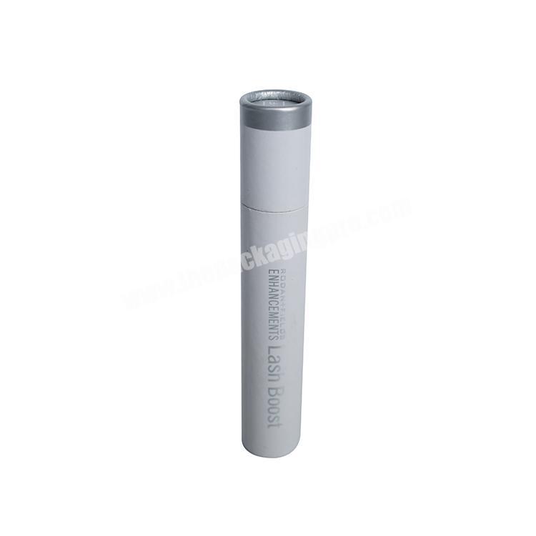 2020 New Product Recycled Paper Tube E-liquid Box White Thin Paper Tube