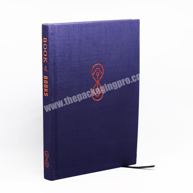 Cheap Custom Foil Stamping Perfect Bound Hard Cover Book Printing And Packaging Company