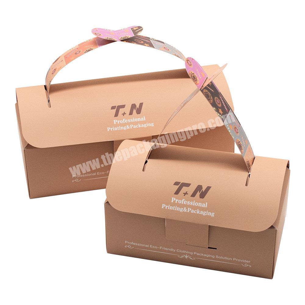 Creative Design Double Side Printing Custom Recycled Food Packaging for Gifts