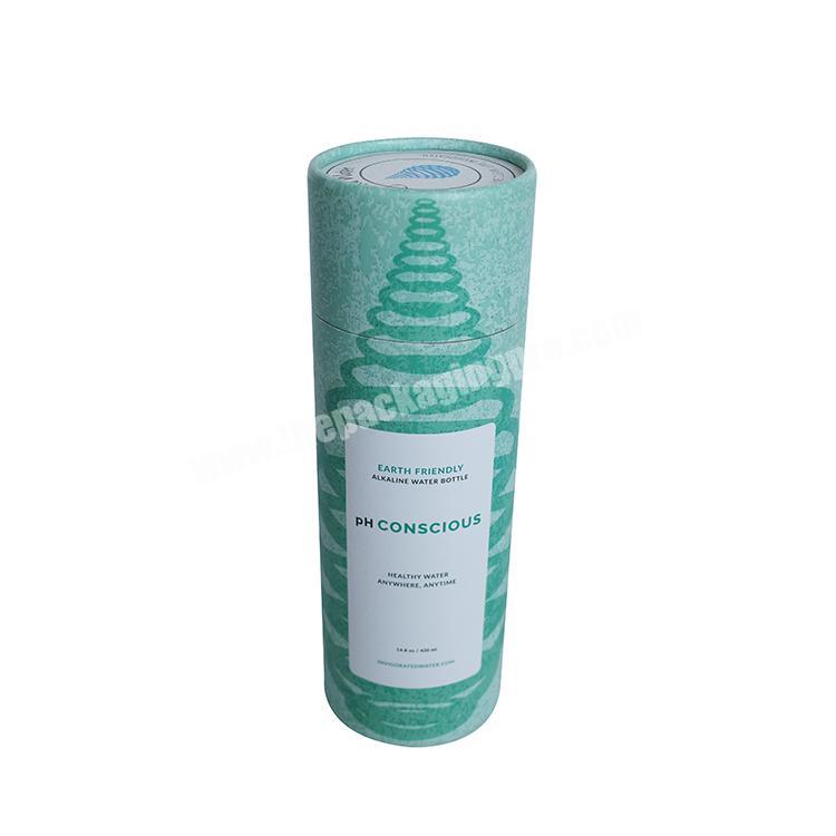 Custom Cylinder Cardboard Gift Paper Tube Soap Box Packaging