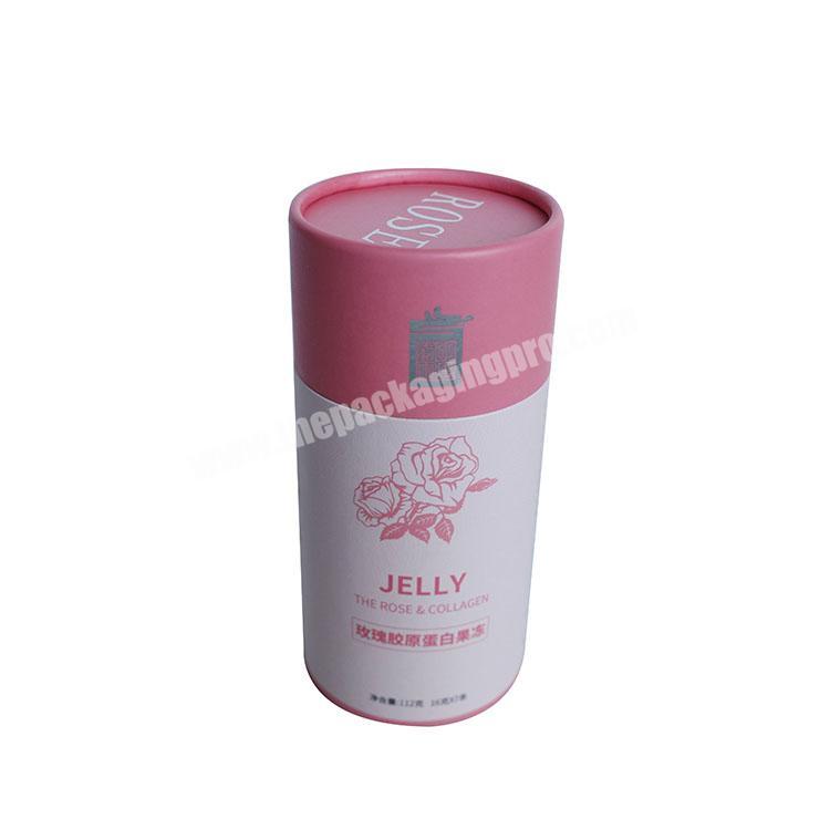 Custom Design Cardboard Core Tube Paper Tube Packaging Chocolate Round Gift Box for Food Package