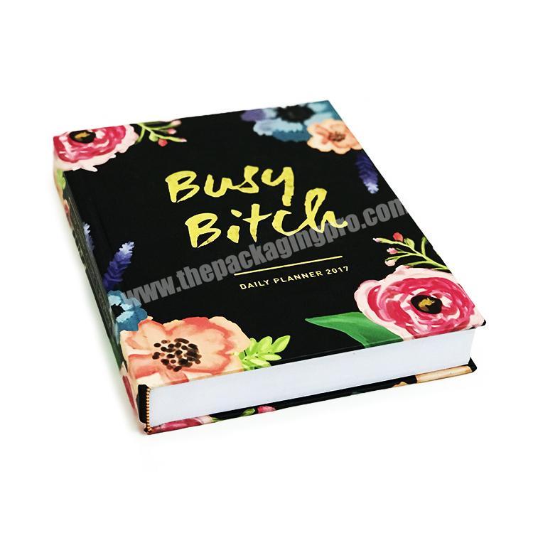 Custom Design hardcover Notebook With Foil Stamping