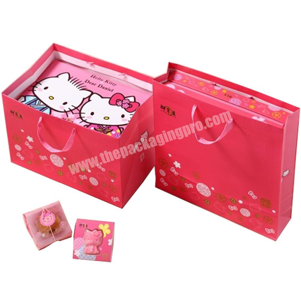 Custom Logo Colorful wedding candy gift box food packaging color paper box
