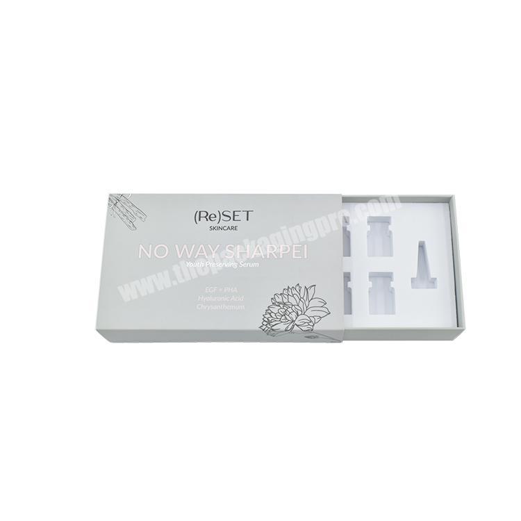 Custom Logo Printed Cosmetic Beauty Lip Body Oil Skincare Product Eyelash Facial serum packaging box