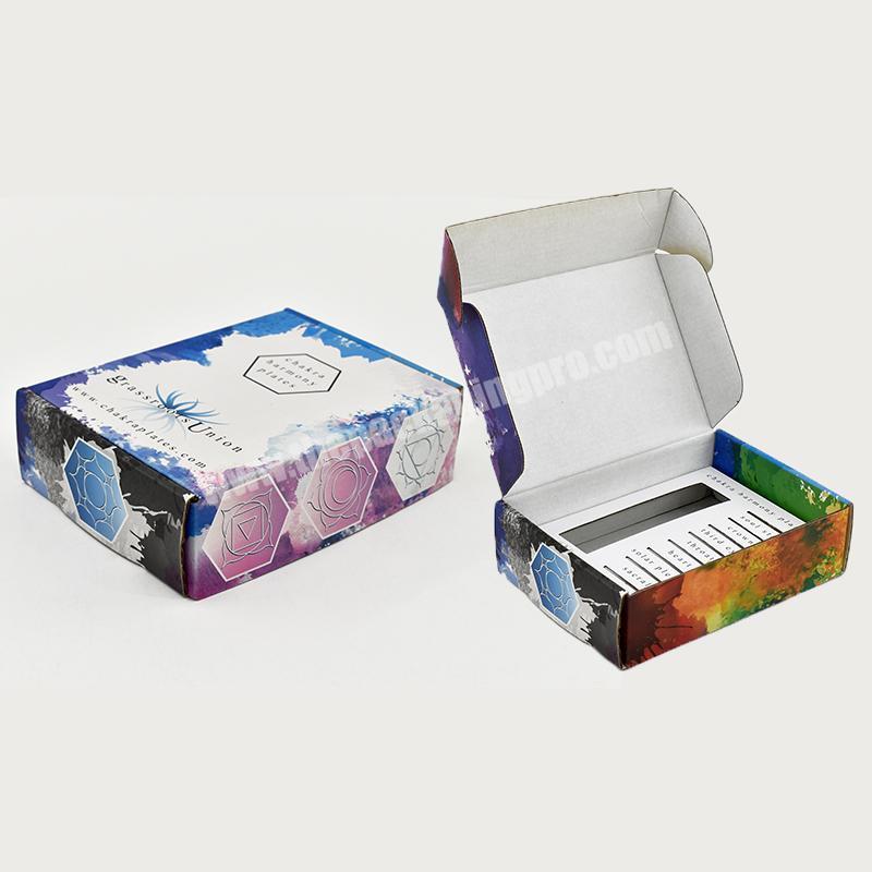 Custom Paper Folding Corrugated Cardboard Cartons Shipping Cosmetic Mailer Box Logo Packaging Boxes Makeup