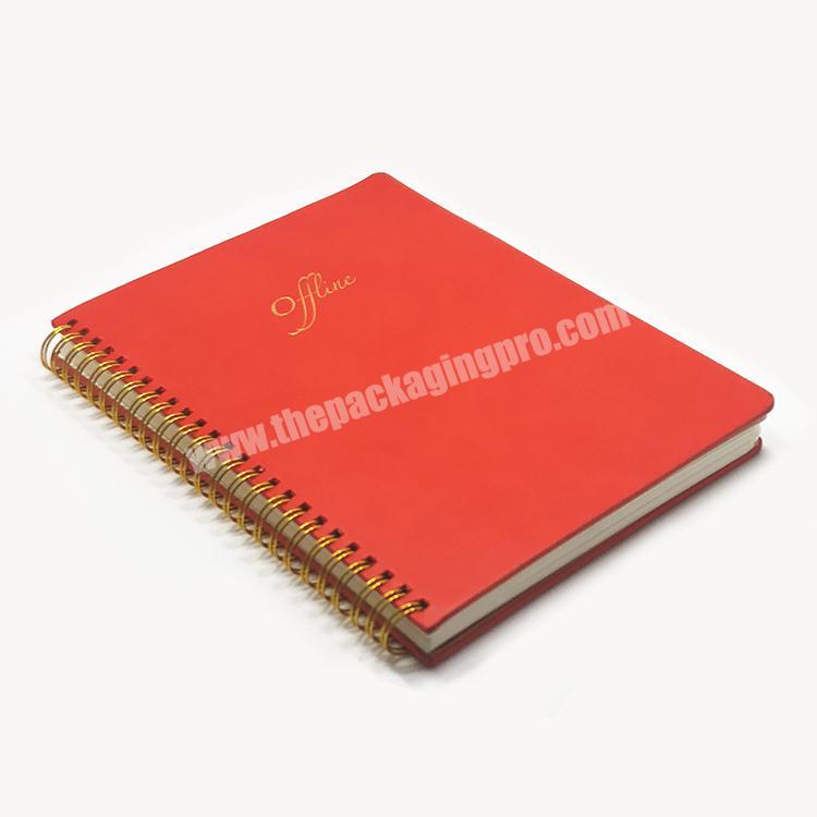 Custom new style spiral high quality A5 note books for school