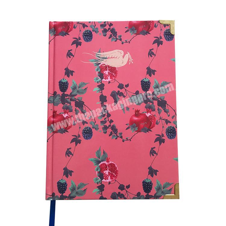 Custom print business journals notebook personalize hardcover cheap price