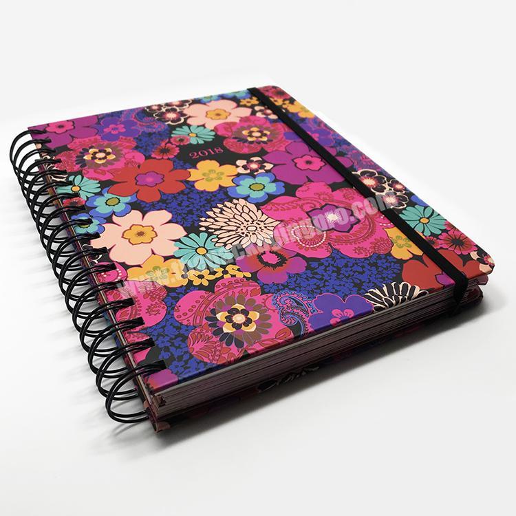 Custom printed high quality organiser planner notebook and diary