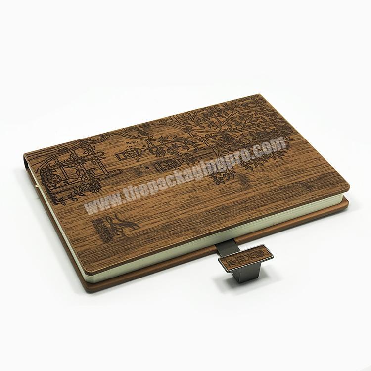 Fashionable Custom A5 Faux Pu Leather Elastic Band Notebook Diary