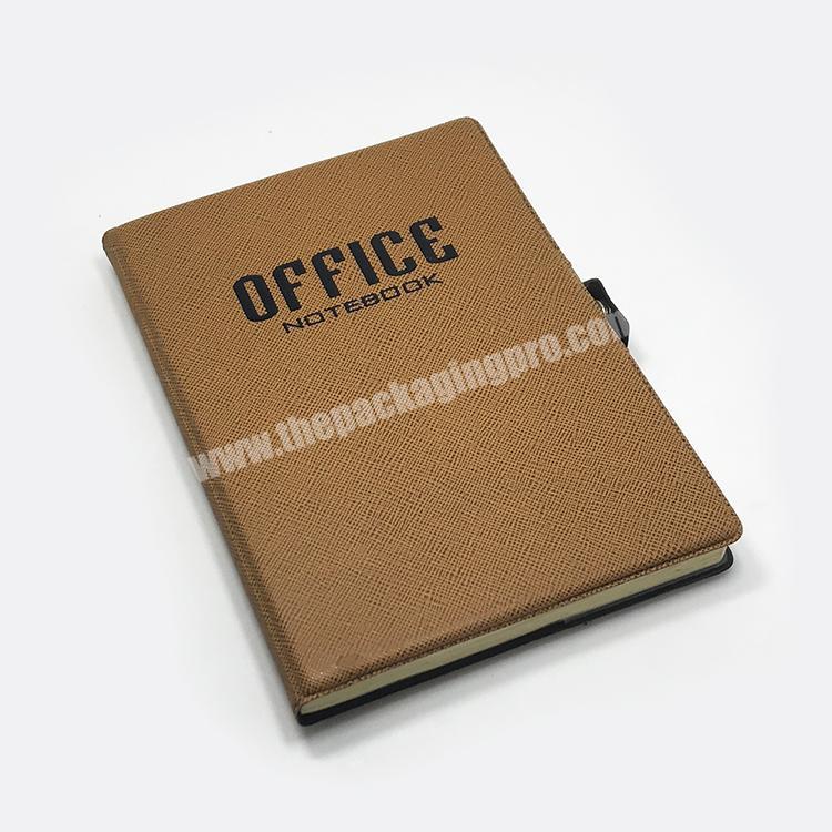 Fashionable custom soft cover pu leather custom notebook note book