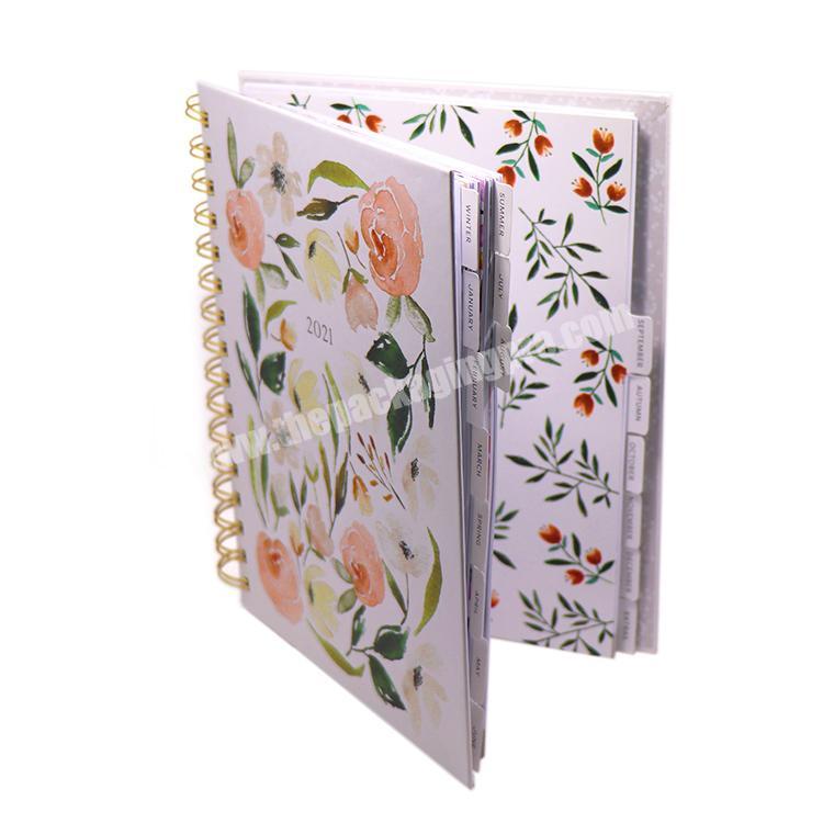 Free Sample Available Custom Printing Agenda Personalized -2022 Daily Dated Planner Daily Dated Planner