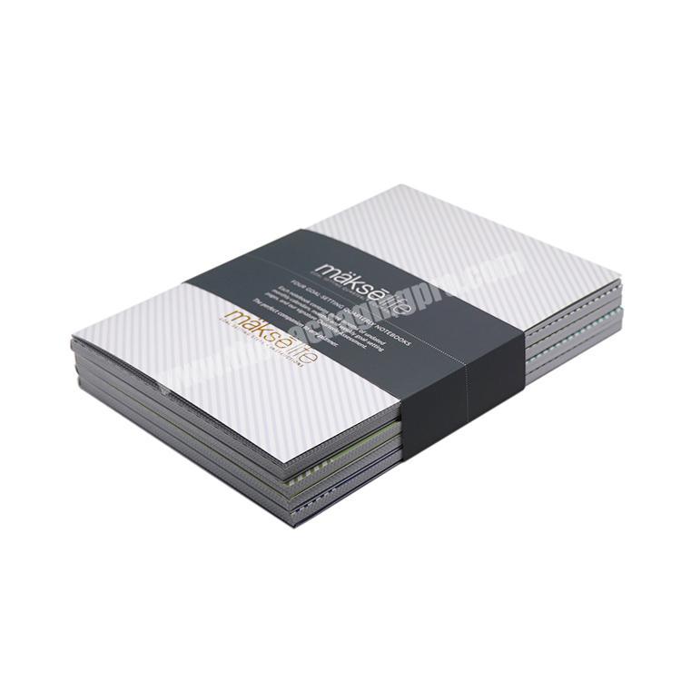 Free Sample Custom Logo Wholesale Custom Printing Wire Stitching Recycled Paper Softcover Notebook