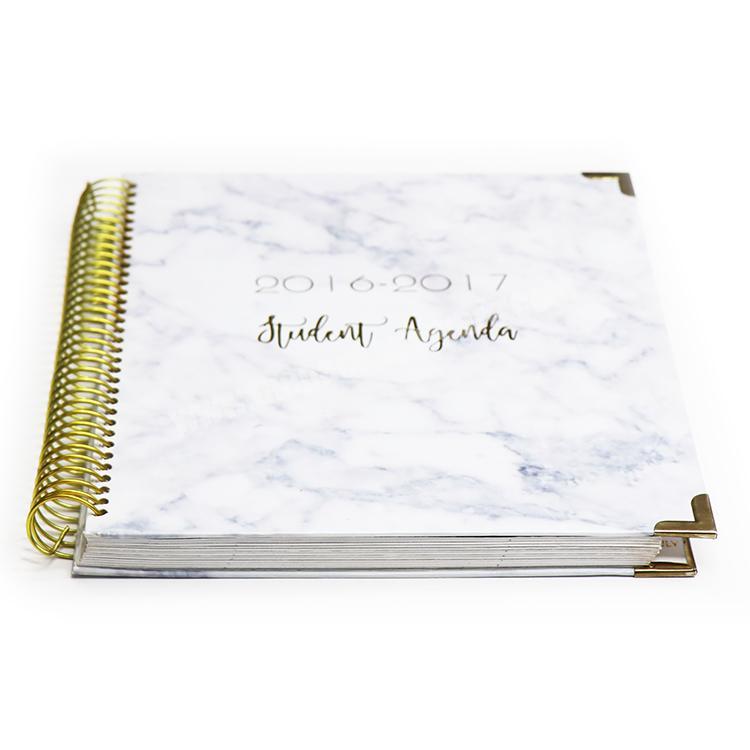 Free Sample Executive Spiral Coil Agenda Planner With Your Customized Logo Design