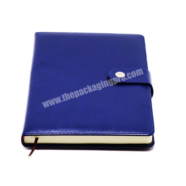 Hand Made A4 A5 Size Dairy Pu Leather Composition Journal Refillable Notebook