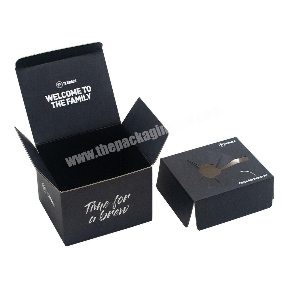 High Quality Modern Custom LOGO Printing Recyclable Folding Card Craft Packaging Box With Inner Tray