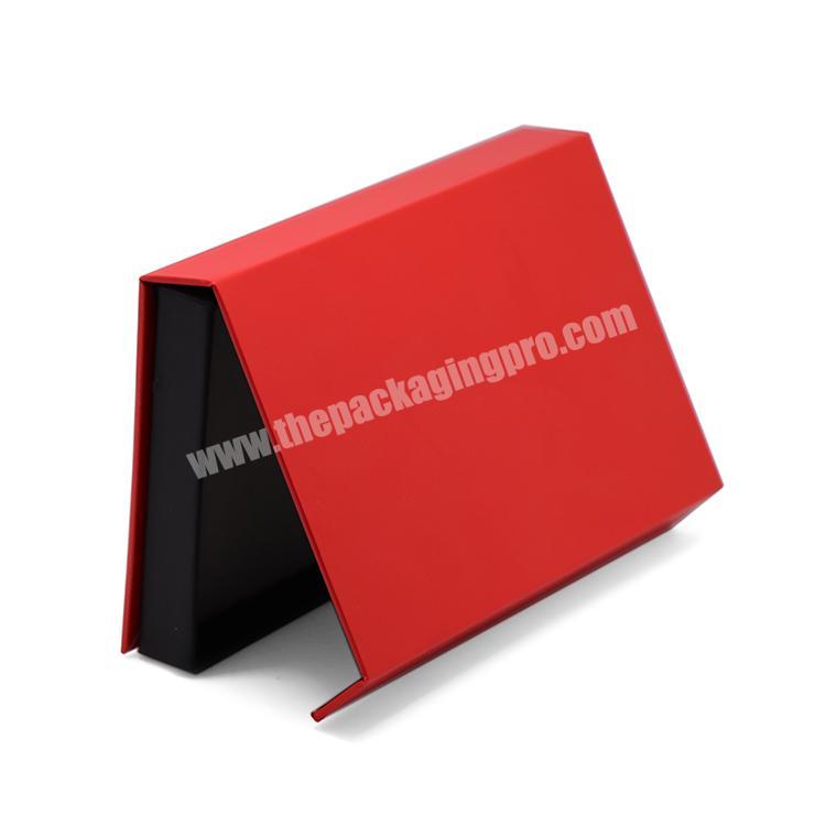 High Quality Printed Full Color Flap Lid Packaging Cardboard Bespoke Custom Magnetic Closure Gift Box