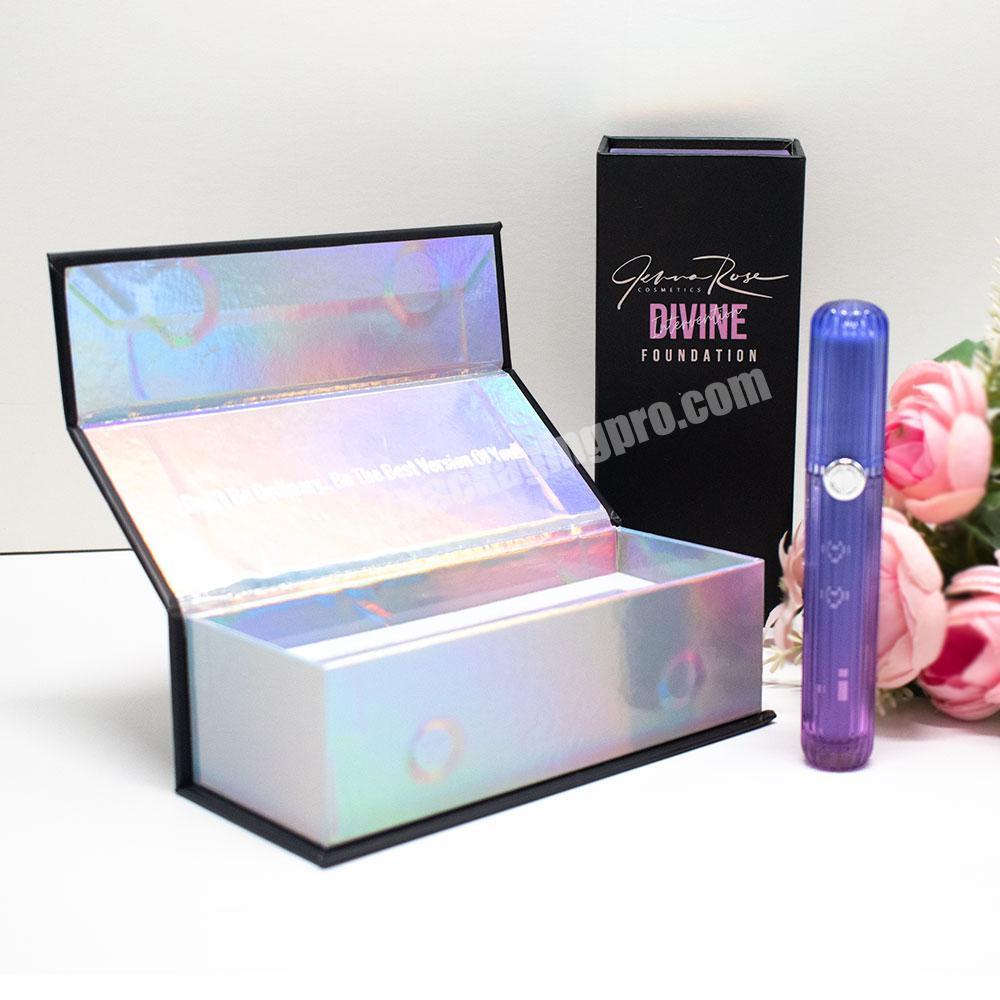 High quality hot sales custom shiny lipgloss packaging box with private label