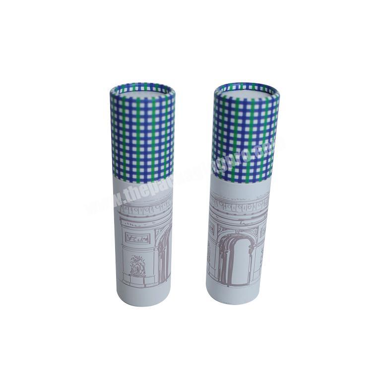 Hot Sale Mailing Paper Tube Shipping Tube Poster Packaging Cylinder Shaped Colored Grid Lid Papertube
