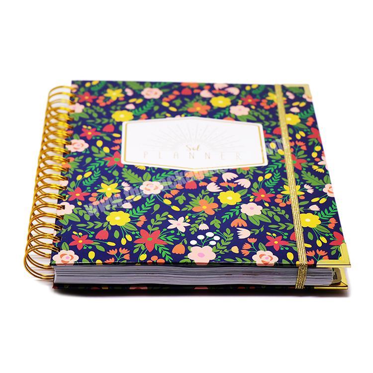Hot Sale Office Style Customized Spiral Diary Notebook Made in China