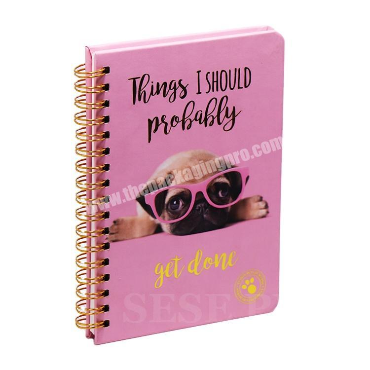 Oem Notebooks Journal Printing Custom Planner Printing Color Cover At An Affordable Price