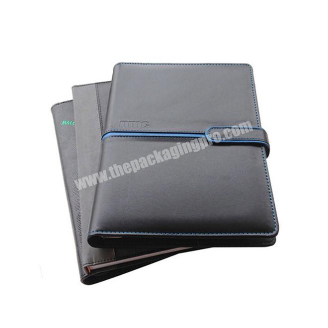 Professional made custom leather daily planner