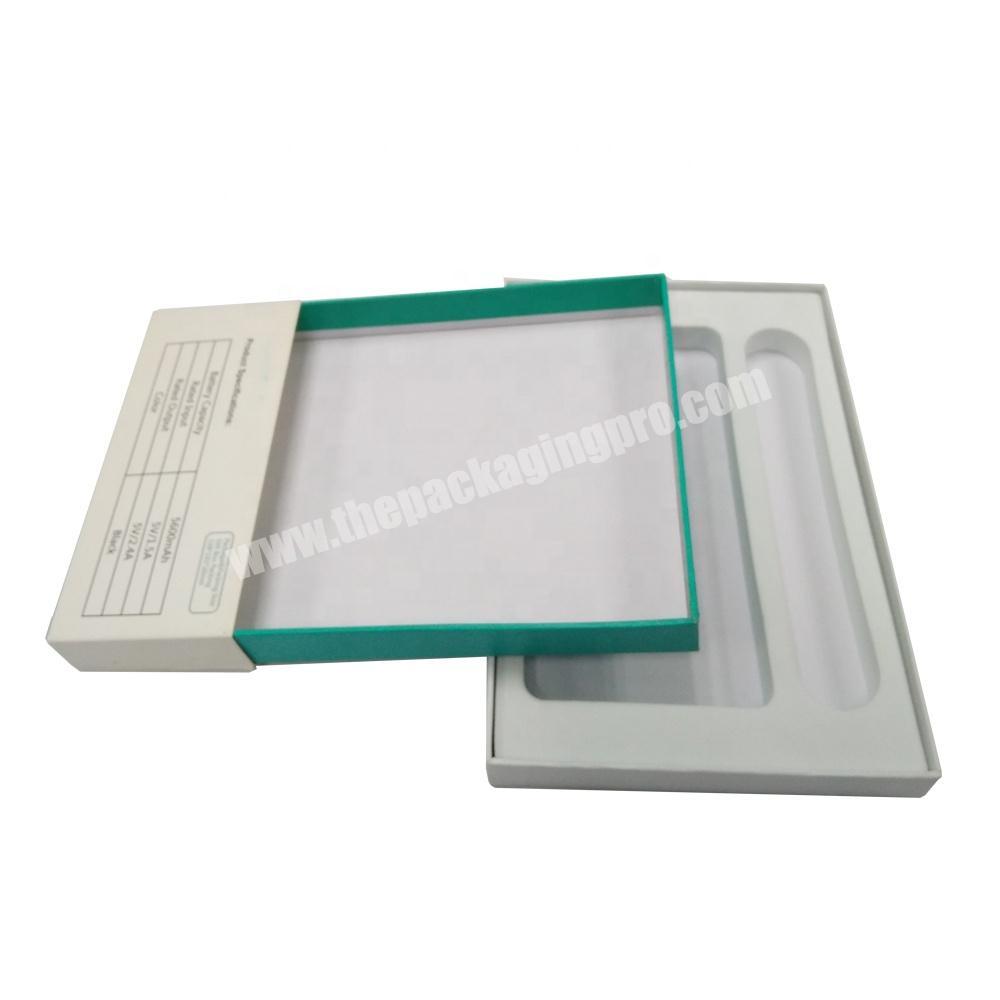 Wholesale Custom Brand Logo Color Printing Lid and Base Phone Electronic Products packaging Box