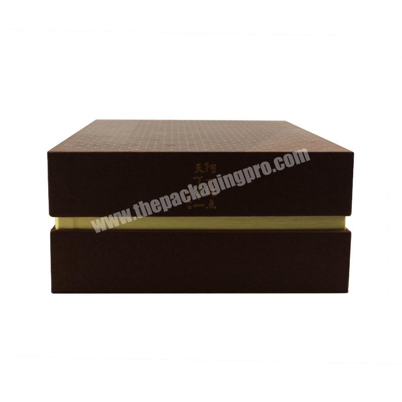 Wholesale Custom Design Matte Premium Cosmetics Skincare Gift Rigid Two Piece Packaging Lid And Base Cardboard Paper Box