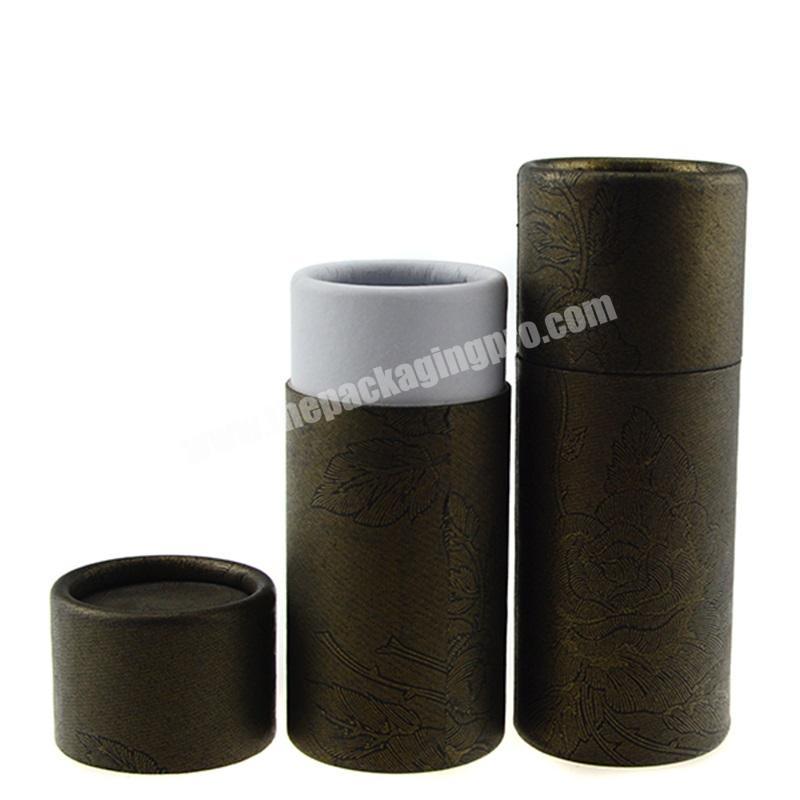 Wholesale Custom High Quality Round Cylindrical Gift Box Cardboard Round Tube Gift Box For Packaging