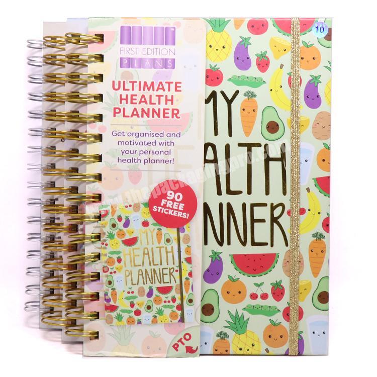 Wholesale Custom Personal Notebook Custom Goal Planner Health Planner
