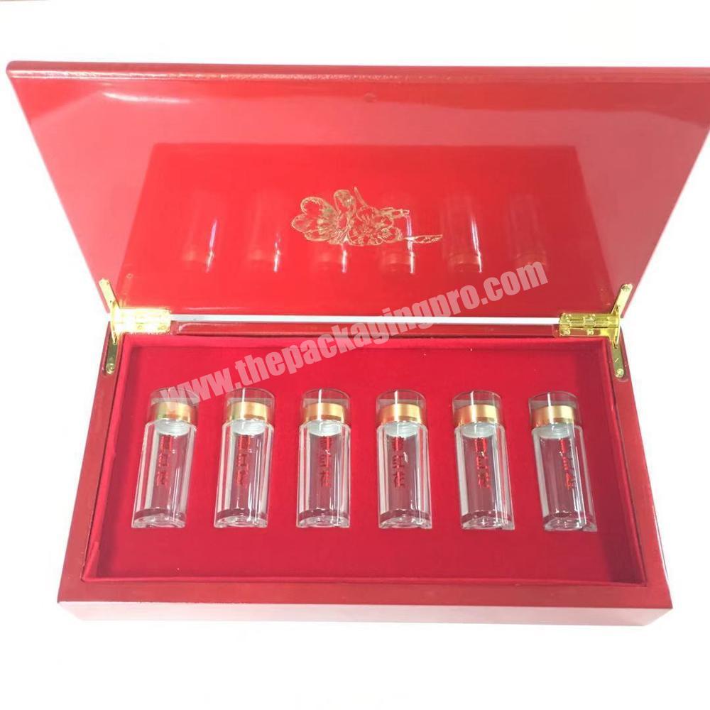 Wholesale Custom high-end luxury saffron tonic storage gift packaging box