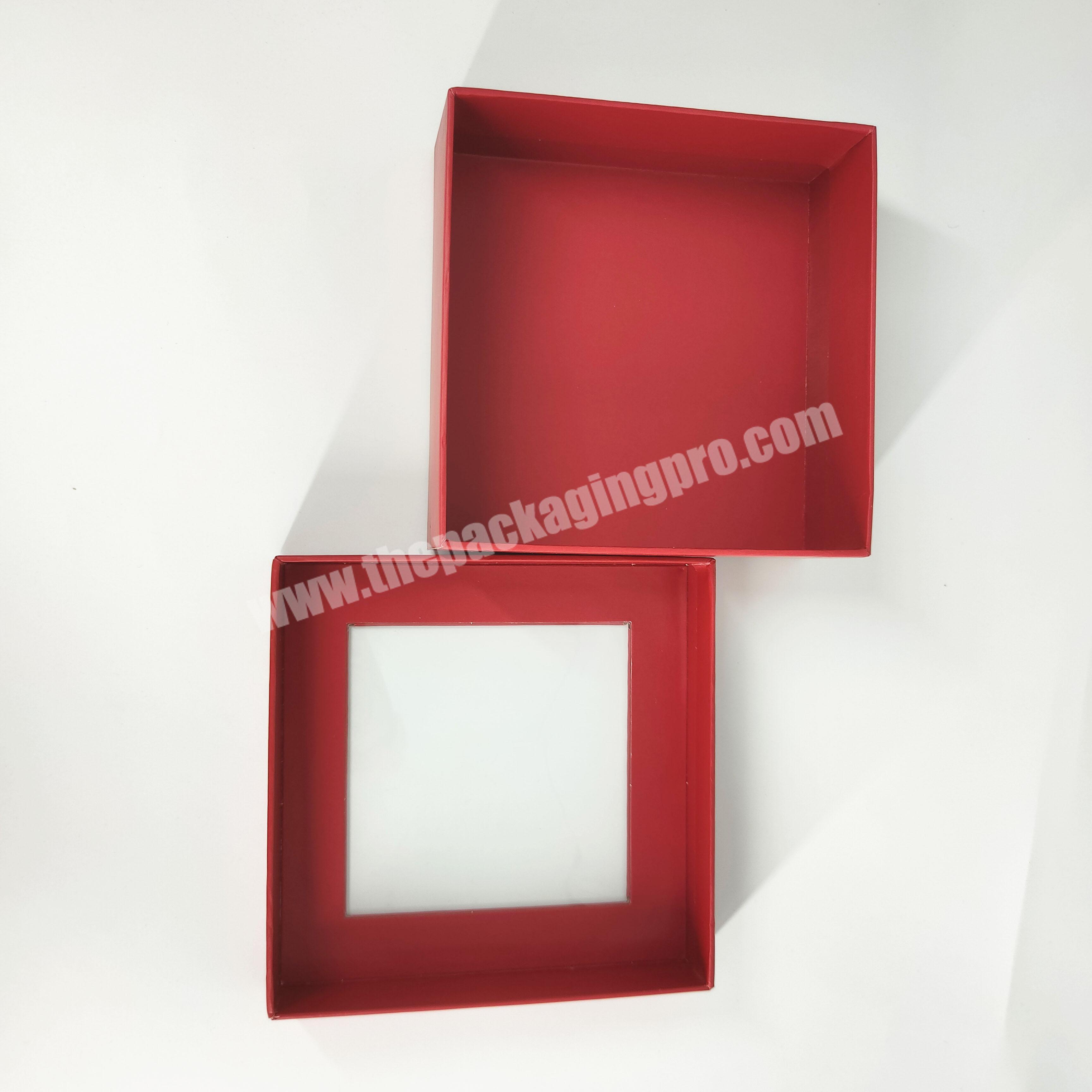 custom packaging cosmetic box with window cosmetic box packaging