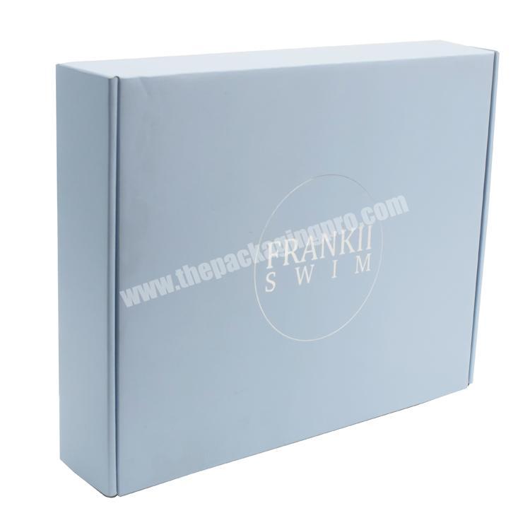 luxury custom printing Recycled Materials paper packaging corrugated box custom Underwear packaging