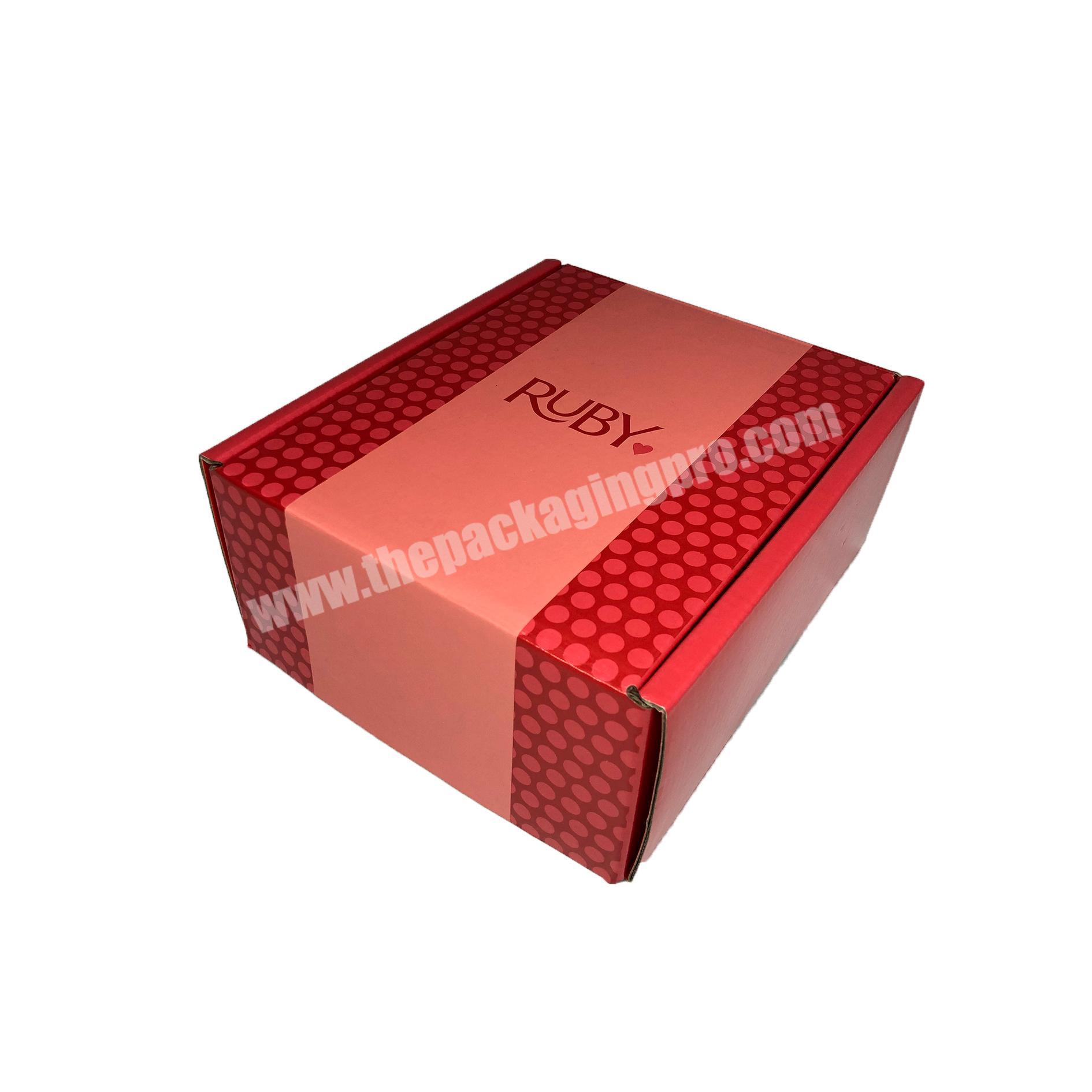 packaging box supplier custom print corrugated box