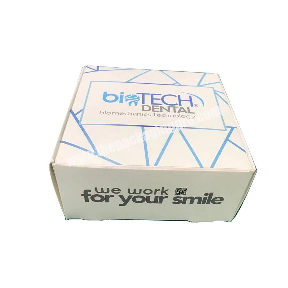 Amazon shipping box custom packaging express mailer dental  box